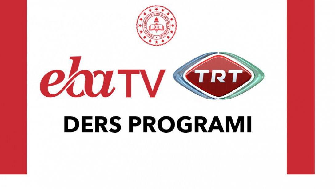 TRT - EBA TV 2. HAFTA YAYIN AKIŞI / DERS PROGRAMI